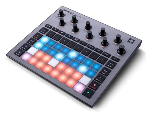 novation circuit rhythm top right