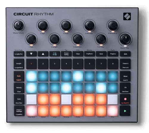 זוית נוספת novation circuit rhythm top 