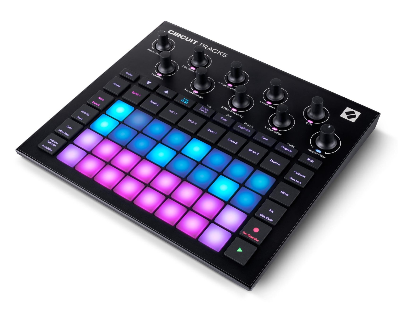 סיקוונסר סמפלר Novation Circuit Tracks