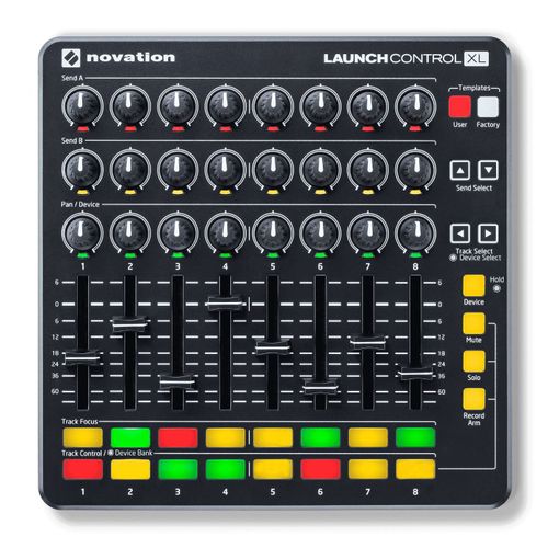 זוית נוספת novation launch control xl top 