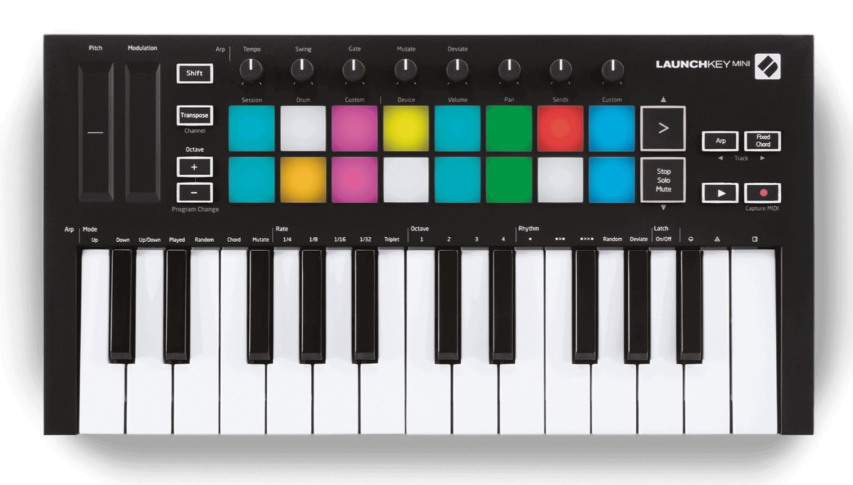 מקלדת שליטה Novation Launchkey Mini MK3
