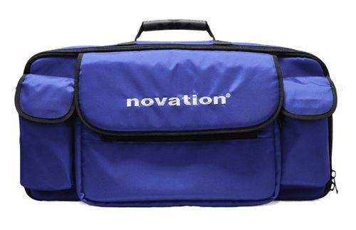 novation blue 37 Key carry Case front