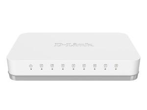 מתג D-Link DGS-1008A 8 Ports Gigabit 10/100/1000Mbps Switch