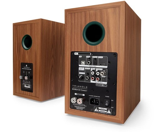 רמקולים מדפיים מוגברים מבית Triangle דגם BR02 CONNECT