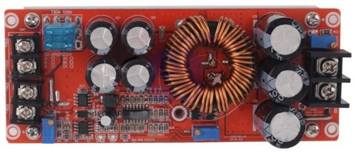 ממיר DC-DC מעלה מתח BOOST STEP-UP DC CONVERTER 12-83V 1200W