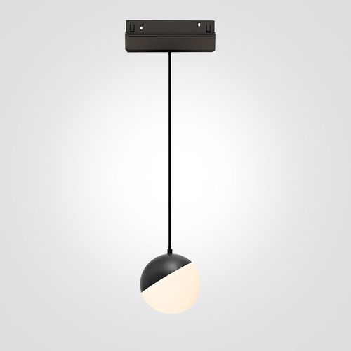 ספוט כדור תלוי לפס מגנט 10W שחור