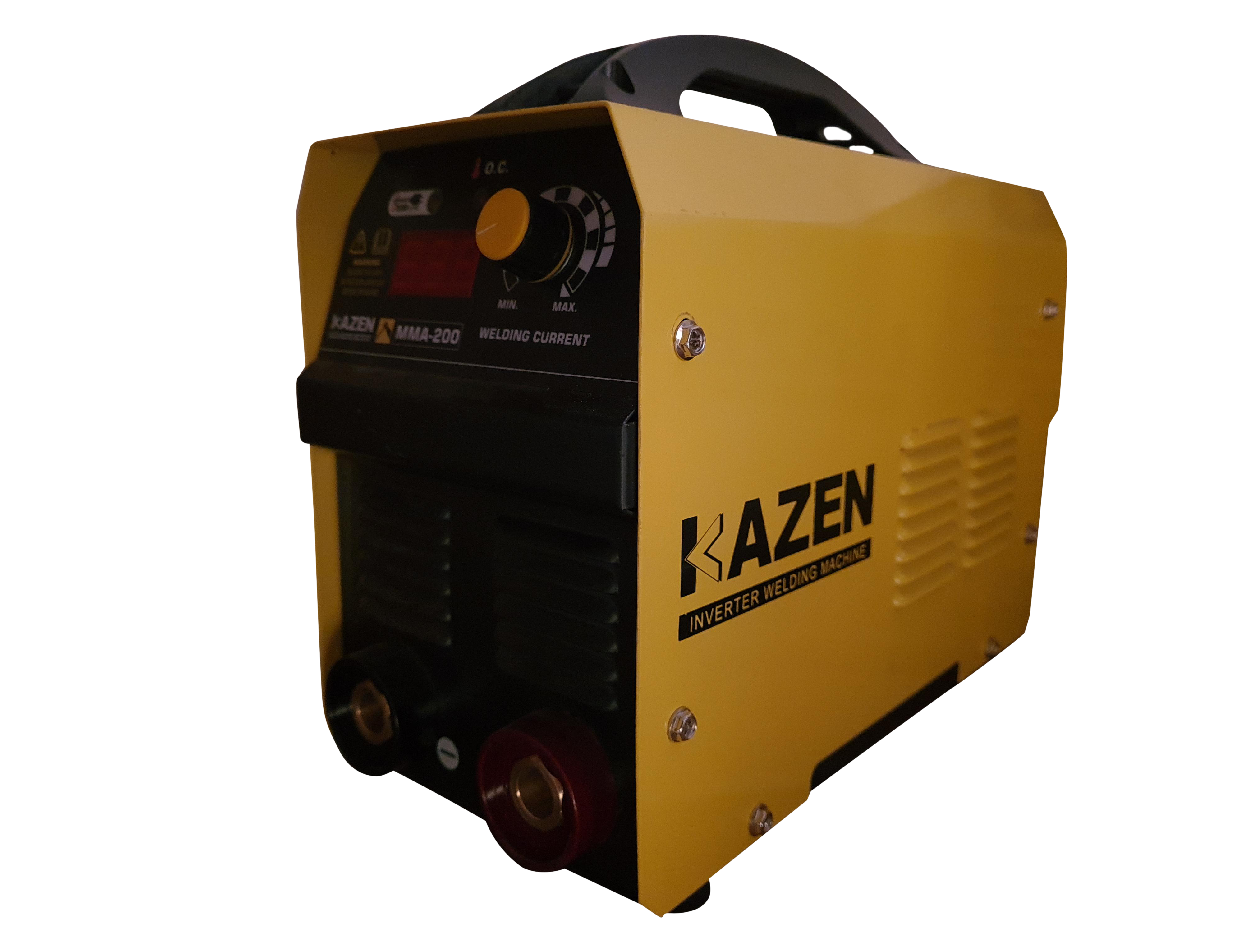 רתכת MMA-200 KAZEN כולל סט כבלים 