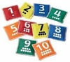 סט 10 שקיות שעוית עם מספרים 1-10