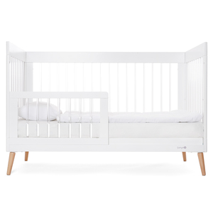 מגן למיטת תינוק דייניז אמנדה לבן/אקריל – Dainy’s Bed Rail Amanda White/Acrylic
