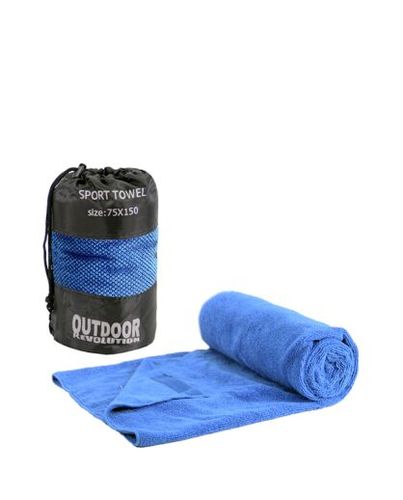 מגבת שטח לחיילים וטיולים לבנה לייבוש מהיר OUTDOOR