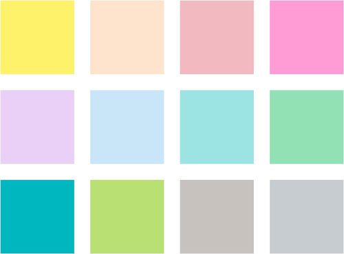 טוש מכחול פיגמנט, סט 12 יח' PIGMENT ARTS PENS סדרה 371 (pastel colours)
