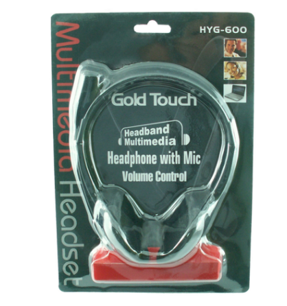 Gold Touch HeadPhone HYG-600