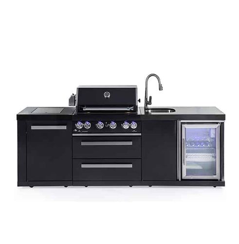 מטבח חוץ ‏גז Caesar 6 Black Edition 