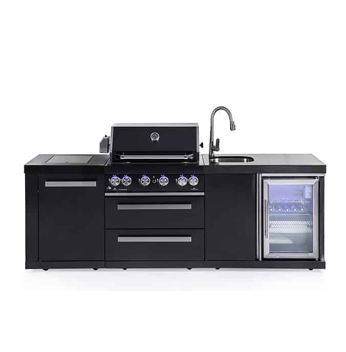 מטבח חוץ ‏גז Caesar 6 Black Edition 