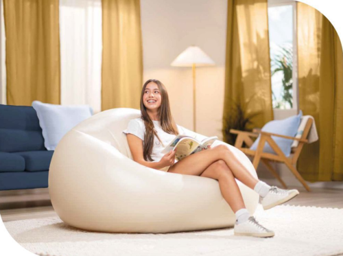 פוף מתנפח לבית,לגינה ולחצר INTEX 66505