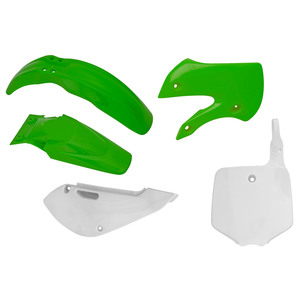 סט פלסטיקה מלא לאופנוע קווסאקי - RACE TECH PLATSIC KIT KAWASAKI KX65 00-21