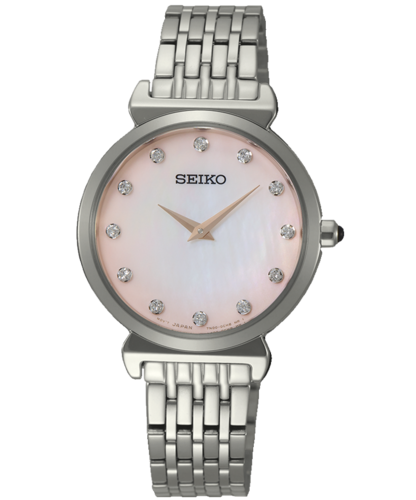 SEIKO SFQ803 נשים משובץ סברובסקי