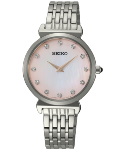 SEIKO SFQ803 נשים משובץ סברובסקי