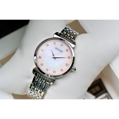 SEIKO SFQ803 נשים משובץ סברובסקי