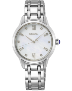 SEIKO SRZ537 נשים משובץ 10 יהלומים