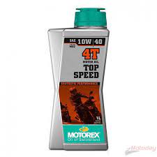 שמן מנוע מוטורקס 4 פעימות 10W40 נפח 1 ליטר - MOTOREX TOP SPEED 4T