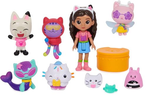 מארז 11 חלקים סט דמויות ואביזרים יוצאים לטיול