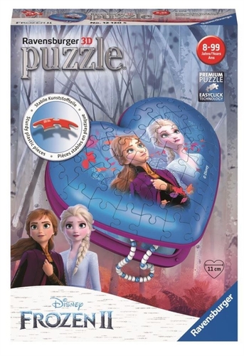 פאזל תלת מימד לב- 54 חל' - FROZEN 2