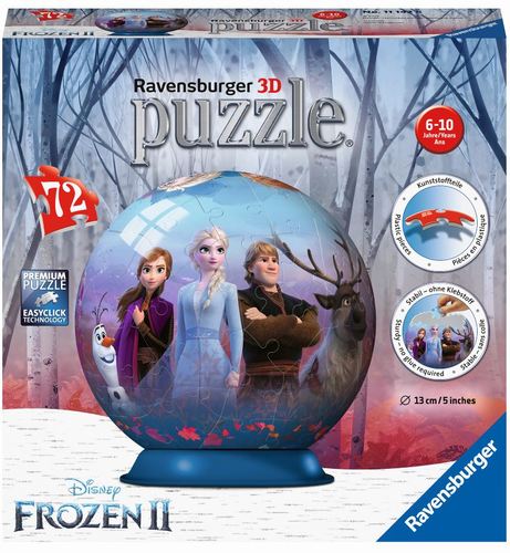פאזל כדור 72 חל' - FROZEN 2