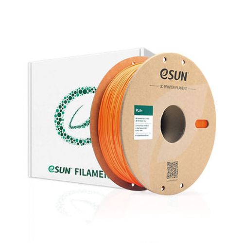 גליל פילמנט איכותי מתוצרת Esun מסוג PLA+ בצבע כתום