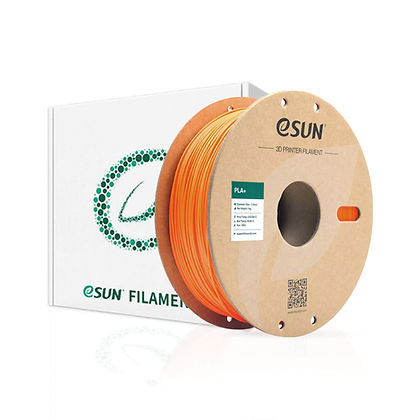 גליל פילמנט איכותי מתוצרת Esun מסוג PLA+ בצבע כתום