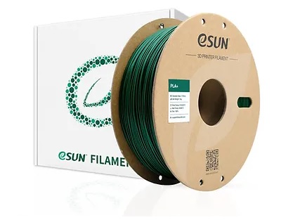 גליל פילמנט איכותי מתוצרת Esun מסוג PLA+ בצבע ירוק אורן