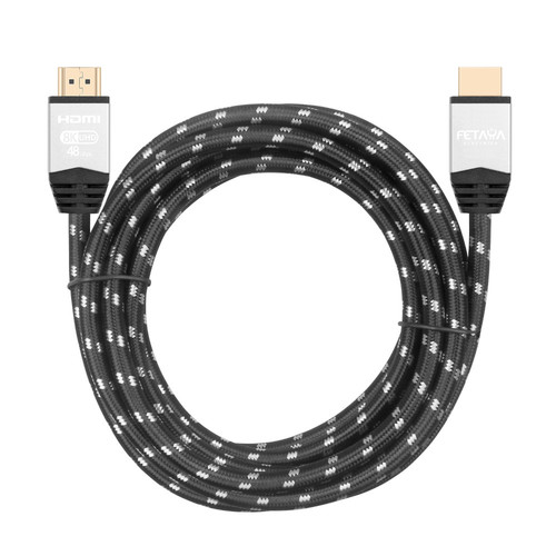 כבל 2.1 HDMI תומך 8K-10K באורך 3 מטר