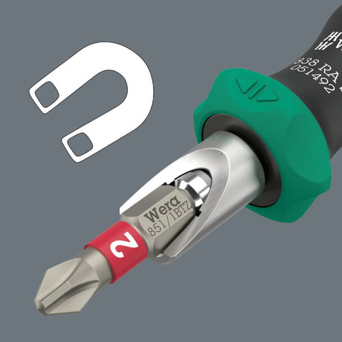 סט 15 חלקים מברג ראצ'ט Kraftform Kompakt 838 RA S Set 05051060001