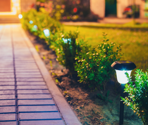 תאורת גינה - אלפאטק טכנולוגיות