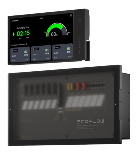 קיט מערכת אגירה ECOFLOW POWER KIT 3600/6000W 15Kwh