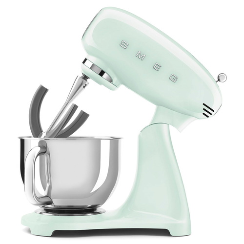 מיקסר מקצועי בעיצוב רטרו 4.8 ליטר Smeg סמג SMF03 ירוק פיסטוק