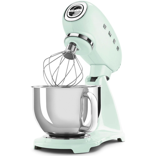 מיקסר מקצועי בעיצוב רטרו 4.8 ליטר Smeg סמג SMF03 ירוק פיסטוק