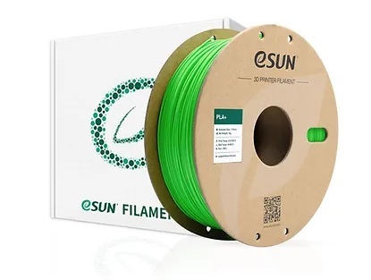 גליל פילמנט איכותי מתוצרת Esun מסוג PLA+ בצבע ירוק בהיר