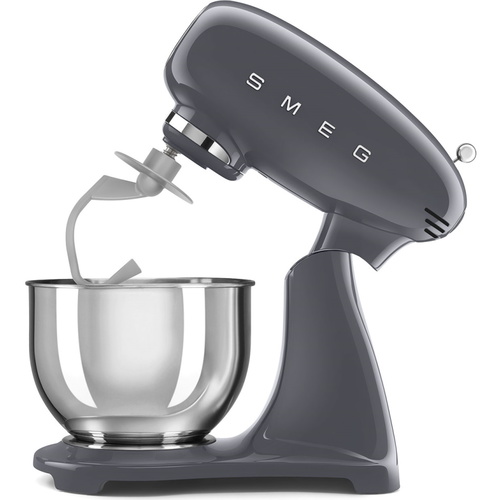 מיקסר מקצועי בעיצוב רטרו 4.8 ליטר Smeg סמג SMF03 אפור