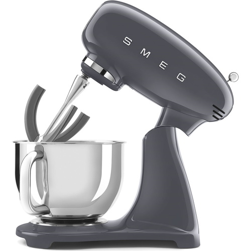מיקסר מקצועי בעיצוב רטרו 4.8 ליטר Smeg סמג SMF03 אפור