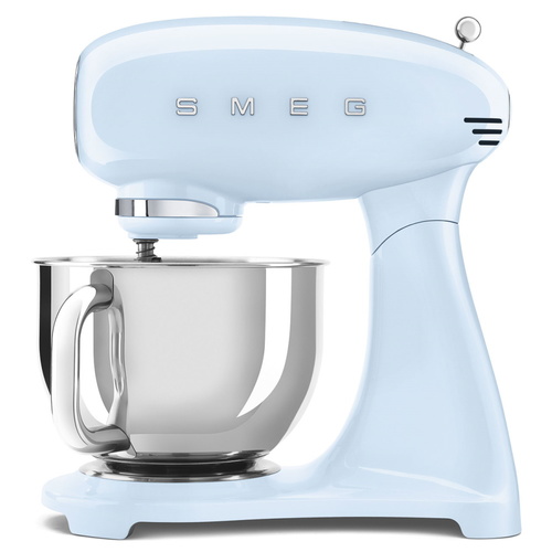 מיקסר מקצועי בעיצוב רטרו 4.8 ליטר Smeg סמג SMF03 תכלת