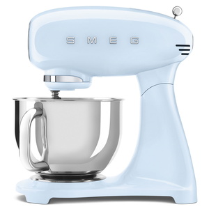 מיקסר מקצועי בעיצוב רטרו 4.8 ליטר Smeg סמג SMF03 תכלת