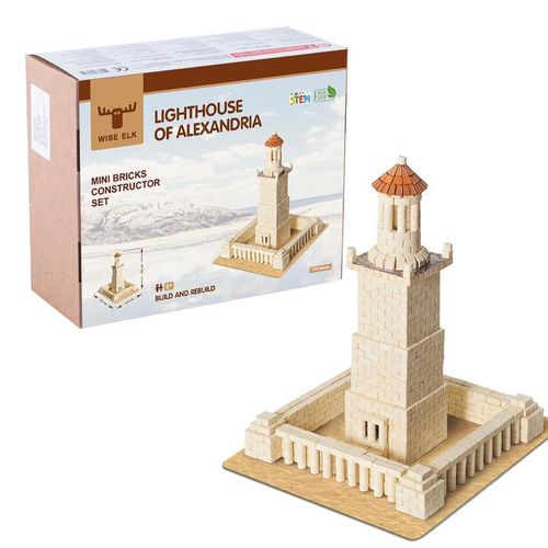 ערכת יצירה בניית דגם תלת מימד - מגדלור באלכסנדריה