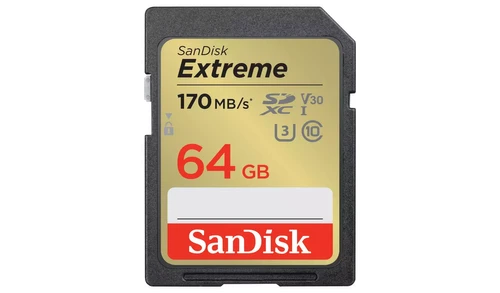 כרטיס זיכרון SanDisk Extreme SDXC SDSDXV2-064G-GNCIN 64GB SD סנדיסק