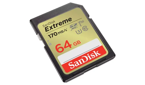 כרטיס זיכרון SanDisk Extreme SDXC SDSDXV2-064G-GNCIN 64GB SD סנדיסק
