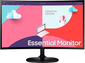 מסך מחשב ‏24 ‏אינטש Samsung Essential S24C360EAM Full HD סמסונג