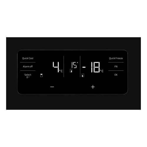 מקרר 4 דלתות 572 ליטר Blomberg KQD1622GB זכוכית שחורה בלומברג