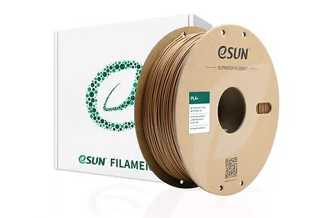 פילמנט eSUN PLA+ למדפסת תלת־ממד 1 ק"ג – חום בהיר