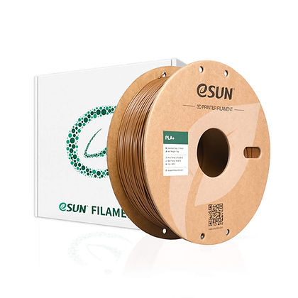 גליל פילמנט איכותי מתוצרת Esun מסוג PLA+ בצבע חום