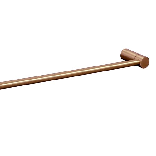 מוט מגבת בודד 60 ס״מ STYLO רוז גולד